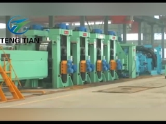 Molino de tubos de precisión de forma redonda soldadura por sierra en frío 4,0 mm de espesor Certificación CE