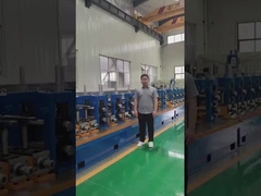 Máquina de corte longitudinal de chapa de acero galvanizado con control PLC y cuchillas circulares