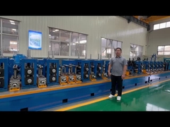 Línea de producción de soldadura de acero Molino de tubo cuadrado para tubería cuadrada