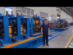 Máquina de laminación de tubos cuadrados de espesor 3.38 - 6.02 mm. Incluye rodillos