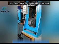 Máquina para Fabricación de Tubos de Precisión ERW de Alta Frecuencia 10-50mm