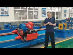 Línea de producción de tuberías de acero con gas estable 80m/min Hrc