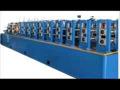 Máquina de laminación de tubos ERW para acero al carbono, diámetro 21-63 mm, 50 m/min