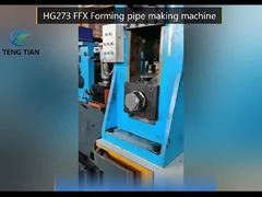 Máquina de molino de tubos de alta frecuencia 50-140 mm Diámetro 5 mm espesor