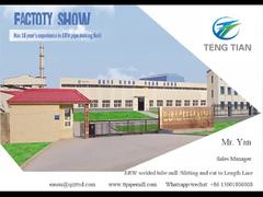 Máquina de molino de tubos CE ISO para tubos de acero al carbono de 60-89 mm