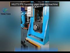 ERW630 Molino de tubos de alta frecuencia soldado para tuberías redondas y cuadradas