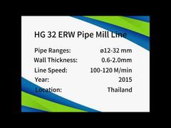Presentamos la máquina laminadora de tubos de acero al carbono de 500 kW y 70 m/min para usted
