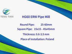 Máquina para fabricar tubos de tubería soldada de alta frecuencia