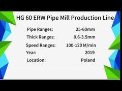 Tubería de acero al carbono soldada por alta frecuencia