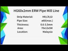 Tubo de acero al carbono ERW de alta frecuencia
