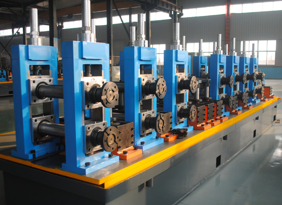 El manual o acero cuadrado del molino de tubo de los 60X60Mm soldó con autógena automáticamente la cadena de producción del tubo