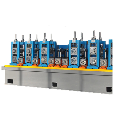 Máquina de tuberías de gran capacidad para tuberías de 3-8 mm Línea de producción de tuberías de acero de 32-129 mm de diámetro