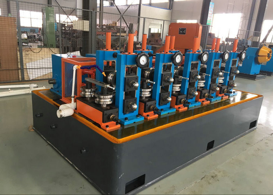 Fabricación de tuberías de alta precisión ERW Ms Máquinas de formación de tuberías, equipos de fabricación de tuberías Control automático PLC