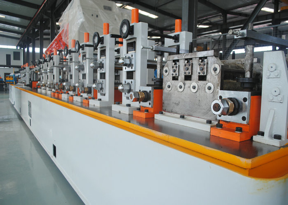 Molino de tubo de alta velocidad de la alta precisión ERW de la automatización de ms Pipe Making Machinery completamente