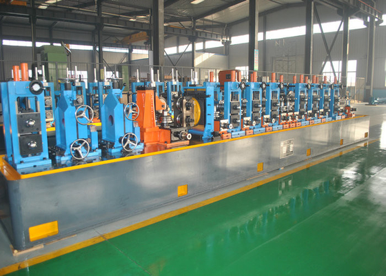 El molino de tubos de precisión de alto rendimiento ERW máquina de fabricación de tuberías control automático PLC