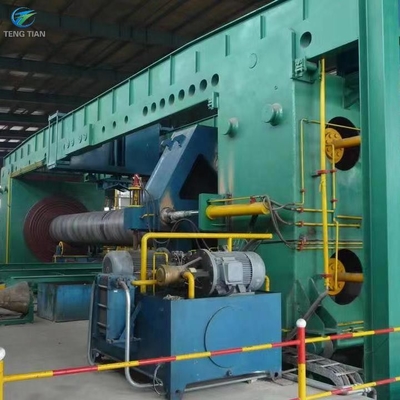 Máquina de soldadura en espiral Molino de tuberías Q235B Pendulo frontal de rayos X para tuberías de petróleo