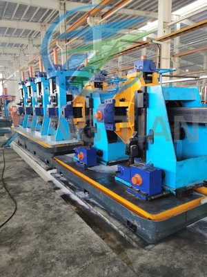Máquina automática de fabricación de tubos de acero al carbono para tubos cuadrados