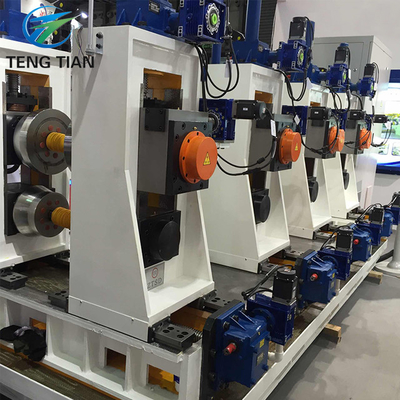 Máquina automática de fabricación de tubos cuadrados de acero de alta producción