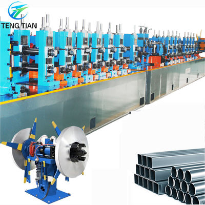 Máquina de fabricación de tubos de acero de carbono de alta precisión de 100 m/min