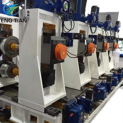 Máquina de fresado de tubos totalmente automática de material de acero al carbono