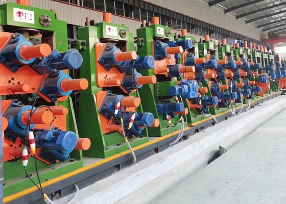 Muelle de tubos cuadrados de ajuste automático de costura recta soldado