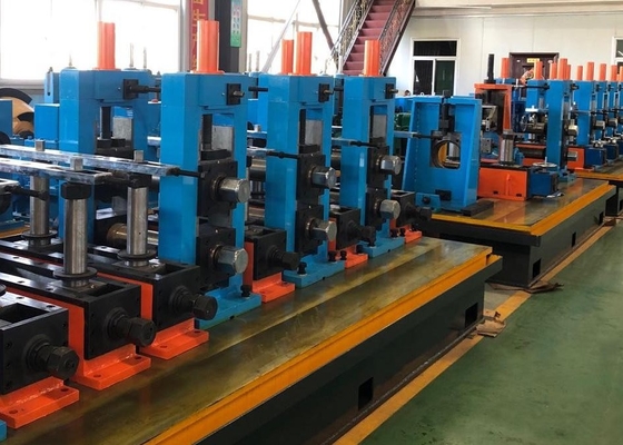 Máquina de fabricación de tubos de precisión soldada con tubo de hierro Diámetro 16-60 mm