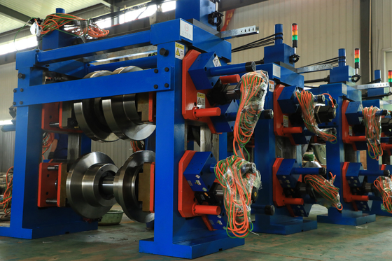 Cuadrado automático completo del molino de tubo de 200x200m m Erw para el acero galvanizado