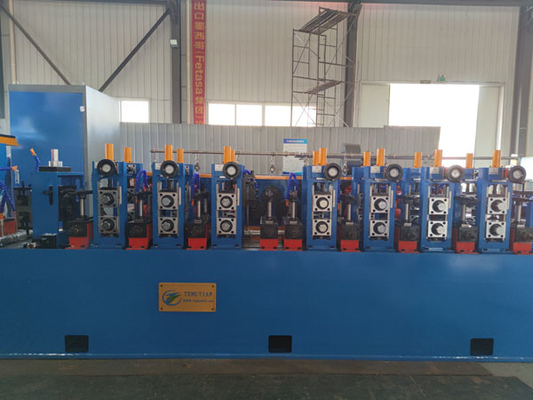 Máquina de molino de tubos de 89 mm para tuberías de acero galvanizadas
