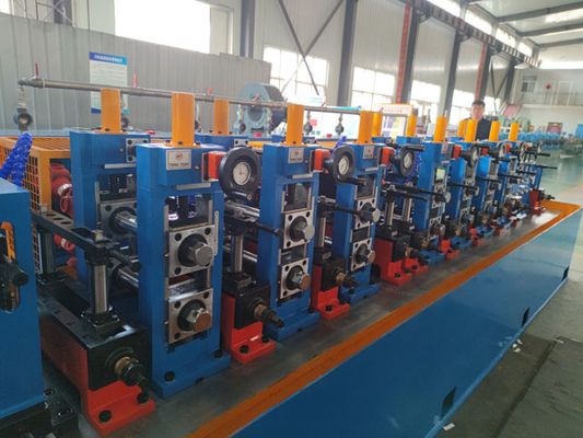 Máquina de molino de tubos de 89 mm para tuberías de acero galvanizadas