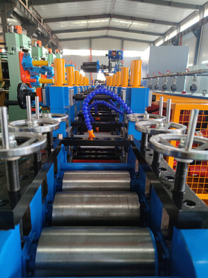 Máquina de molino de tubos de 89 mm para tuberías de acero galvanizadas