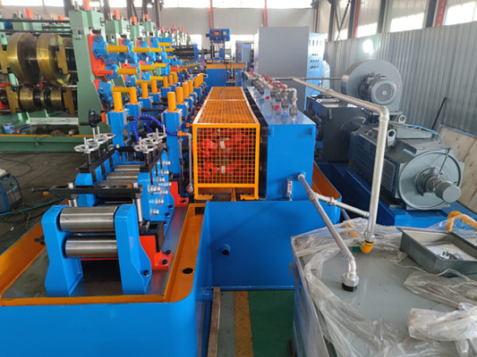 Máquina de molino de tubos de 89 mm para tuberías de acero galvanizadas