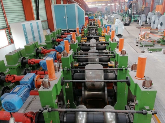 Máquina de fabricación de tubos de acero al carbono con control por PLC