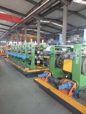 Refrigeración por agua soldada con autógena inducción de alta frecuencia del molino de tubo para la longitud de los 6m-18m
