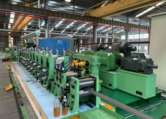 Línea de molino de tubos de precisión Velocidad máxima 50 M / min Diámetro 219 mm espesor 3 - 9 mm
