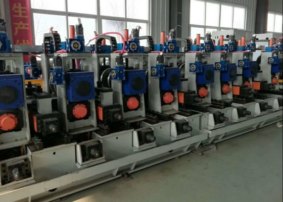 Máquina de fabricación de tuberías redondas automática inteligente de 100 mm Molino automático de tubos