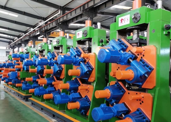 Dia 114-219 mm Máquina de fabricación de tuberías de acero al carbono de alto rendimiento Máquina de molino de tubos