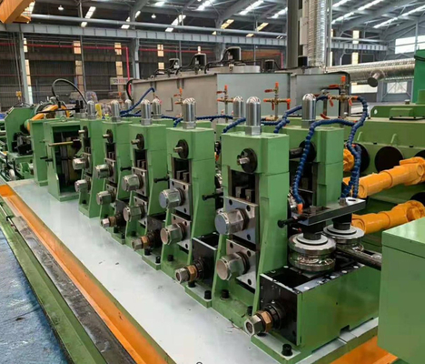 Verde Gran molino de tubos automático de alta frecuencia Diámetro 76 mm-153 mm Hg153