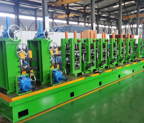 Verde Gran molino de tubos automático de alta frecuencia Diámetro 76 mm-153 mm Hg153