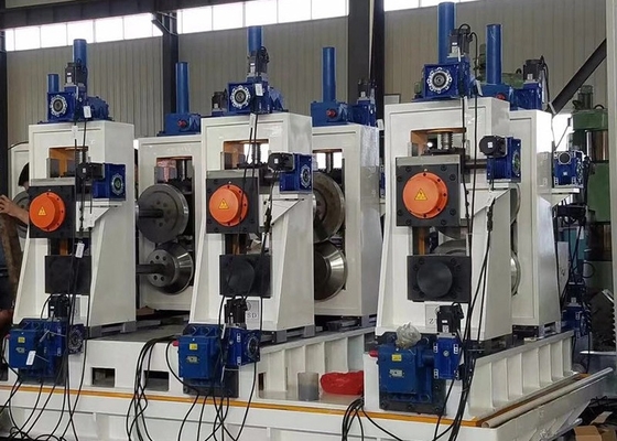 CE MAX 150x150MM Molino de línea de rodillos Molino de tubo cuadrado manual o automático