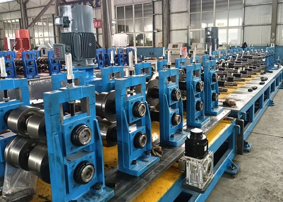 20 m/min 25 mm línea de producción de tuberías de acero