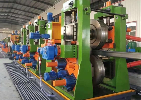 HG165 de acero al carbono Q235 máquina de molino de tubos 500 KW potencia