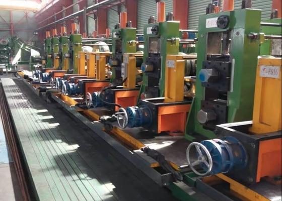 HG165 de acero al carbono Q235 máquina de molino de tubos 500 KW potencia