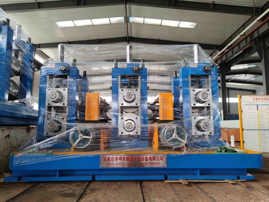 Molino de tubos cuadrados 200x200 con embalaje estándar para exportación sin cambio de rodillos