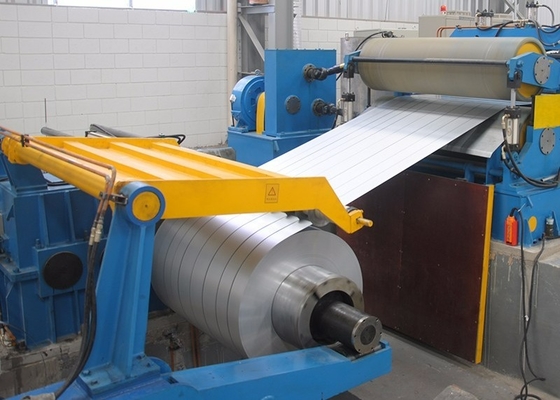 Peso máximo de la bobina 35000Kg 3 ~ 14 mm × 1600 mm Máquina de corte de acero de bobina de metal