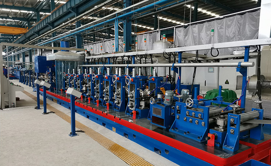 ISO9000 HG60 Molino de tubos de moldeo de rodillos Molino de tuberías galvanizadas Eficiente en energía