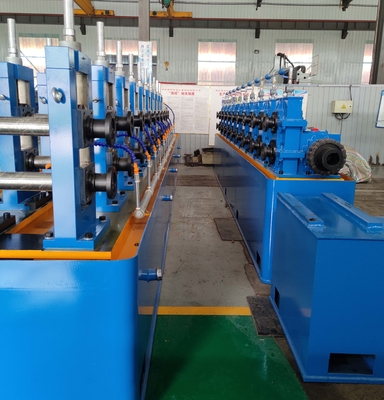 114.3 mm Molino de tubos cuadrados Velocidad máxima de formación 60 m/min