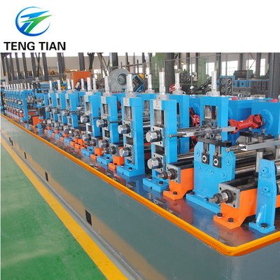El molino de tubos de precisión de trabajo pesado máquina de fabricación de tuberías ERW, máquina de tuberías ERW por gusano de turbina