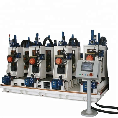 Molino de tuberías soldadas de alta frecuencia Plc Molino de tuberías soldadas eléctricas 0-70m/min Formación de rodillos