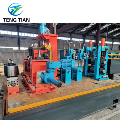 Máquina automática de molino de tubos de 150 mm con máquina de apilamiento y fijación