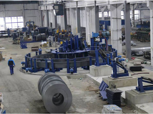 Línea de producción de tubos de acero de alta precisión de tubo soldado de diámetro 150-254 mm
